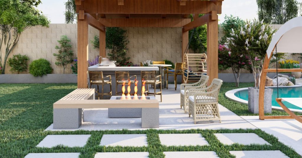 Inspirational Houston Backyard Design Ideas