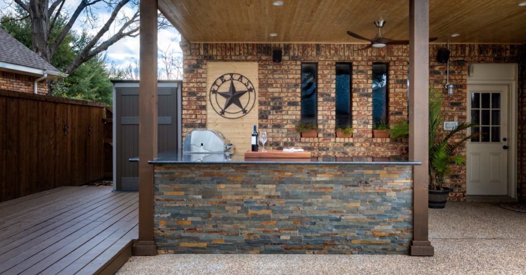 Inspirational Houston Backyard Design Ideas, outdoor kitchen